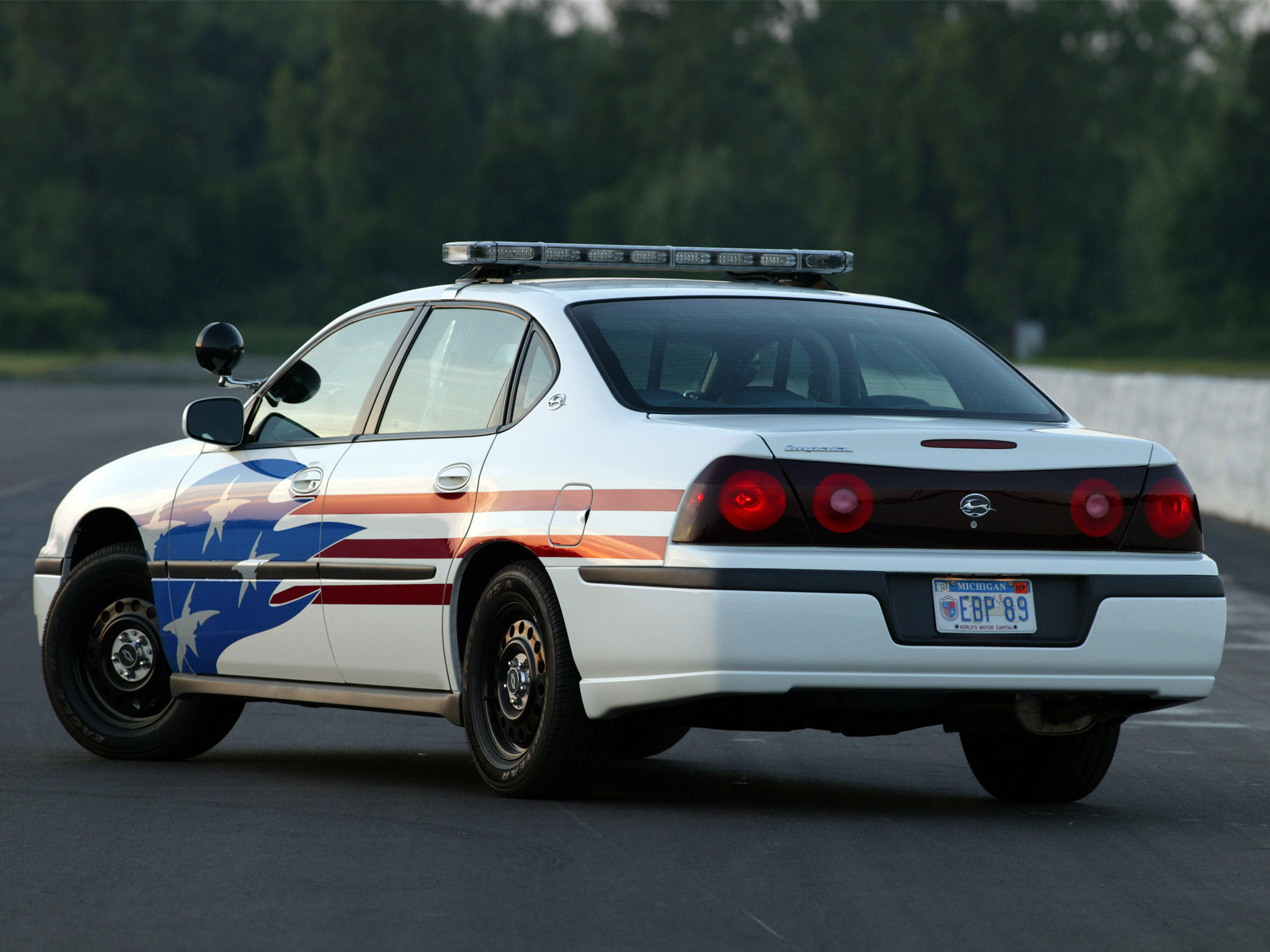 2003, Chevrolet, Impala, Police, Muscle Wallpaper