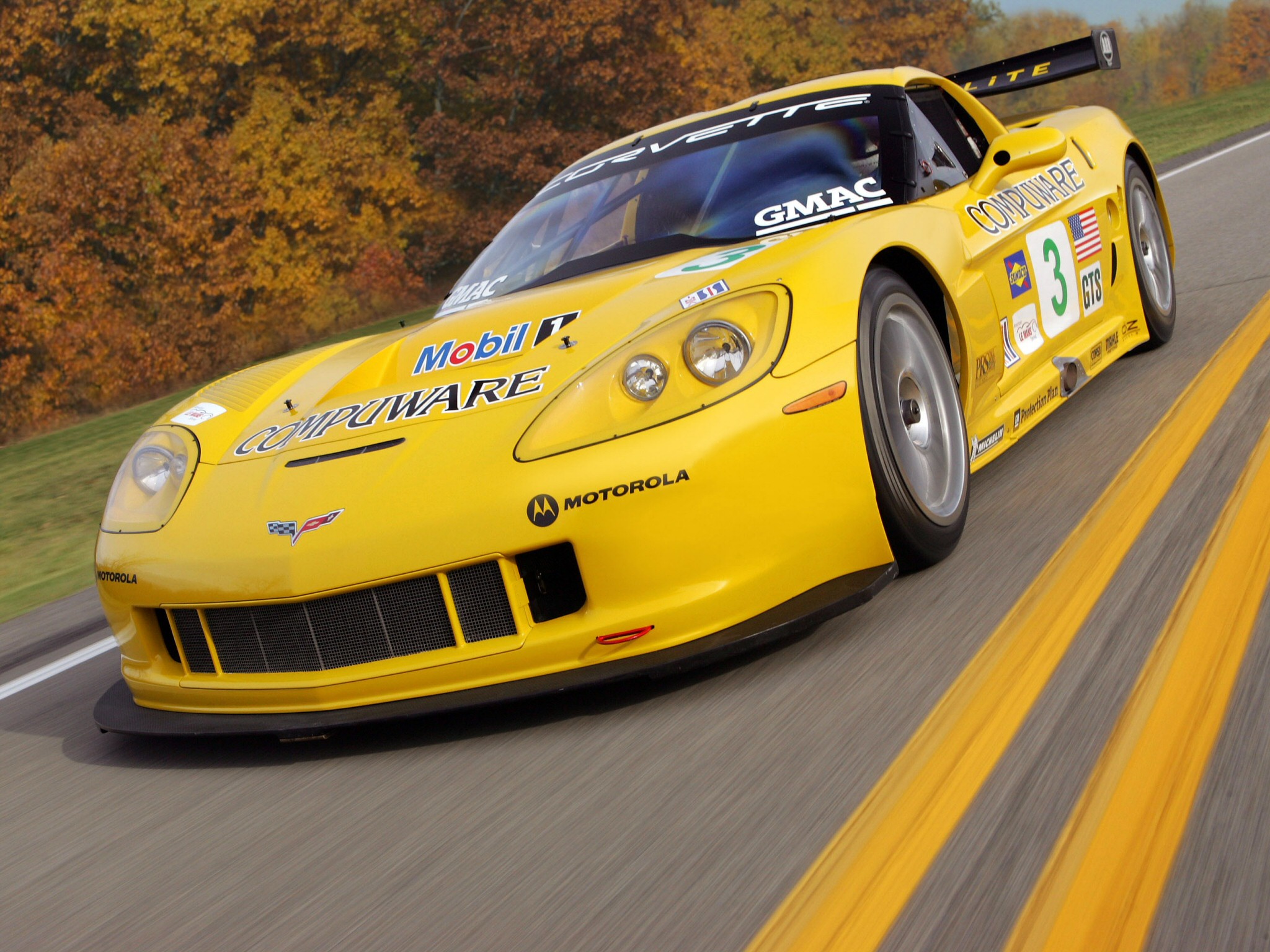 2005, Chevrolet, Corvette, C6r, Supercar, Supercars, Race, Racing Wallpaper