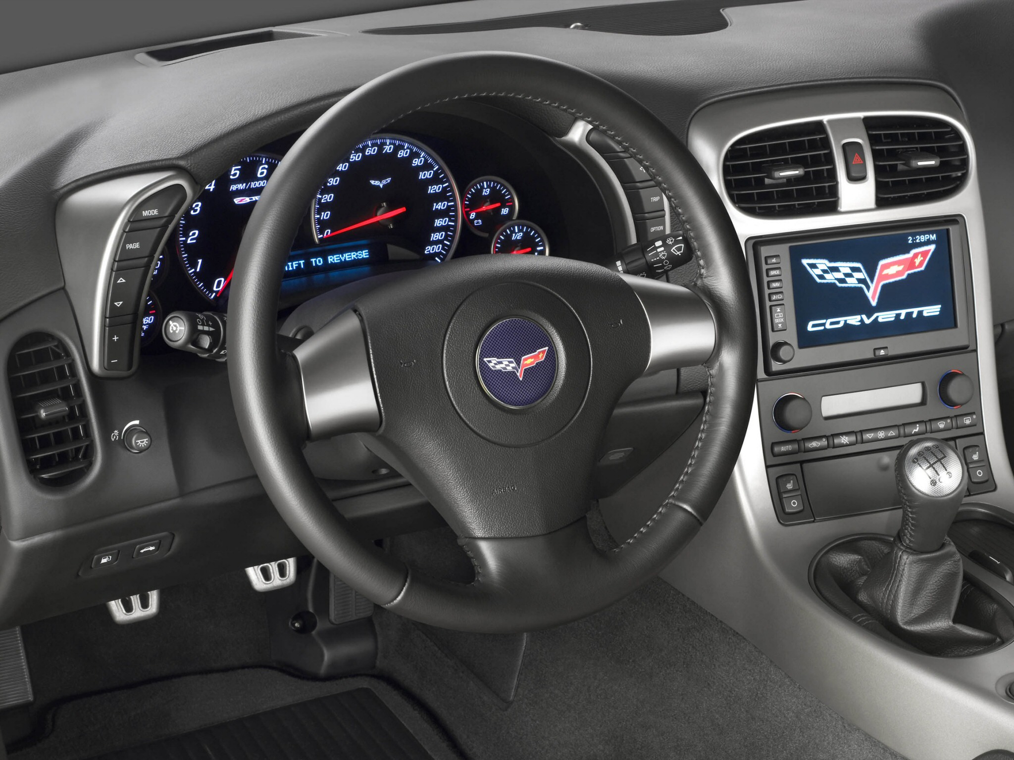 2006, Chevrolet, Corvette, Z06, Muscle, Supercar, Supercars, Interior Wallpaper