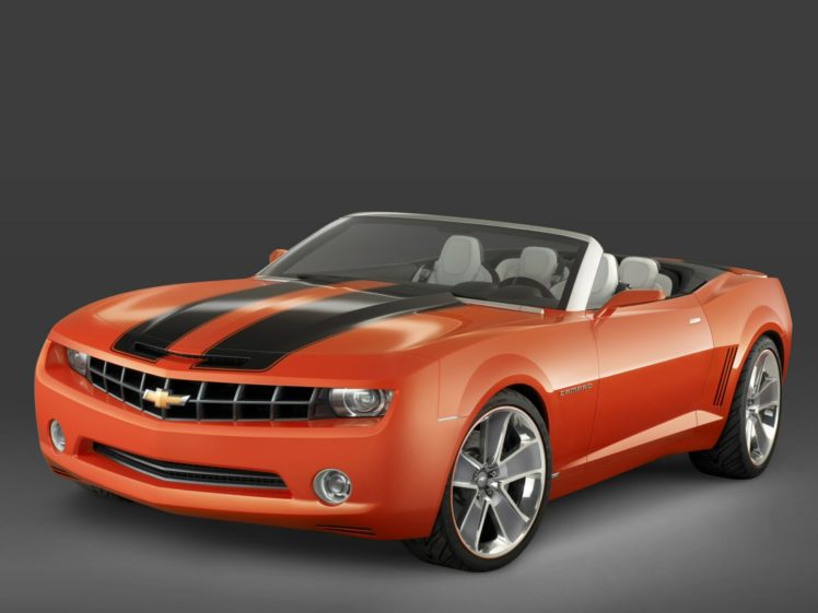 2007, Chevrolet, Camaro, Cabrio, Convertible, Muscle HD Wallpaper Desktop Background
