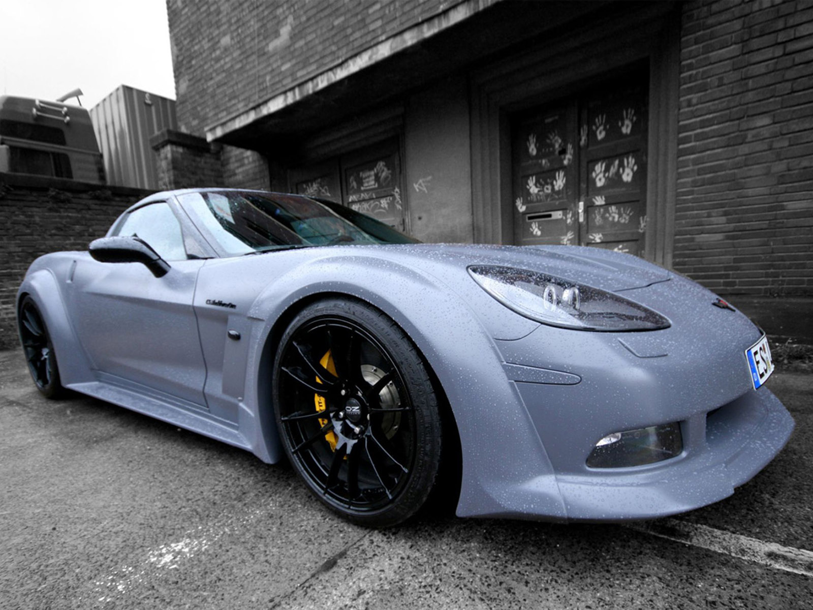 2009, Chevrolet, Corvette, C6, Blackforceone, Muscle, Supercar, Supercars Wallpaper