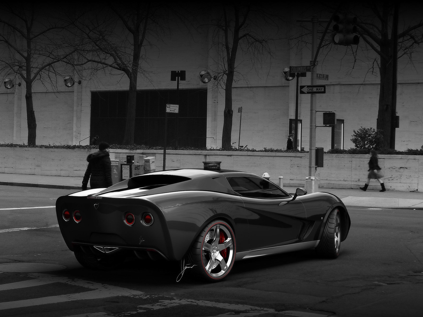 2009, Chevrolet, Corvette, Z03, Concept, Muscle, Supercar, Supercars Wallpaper
