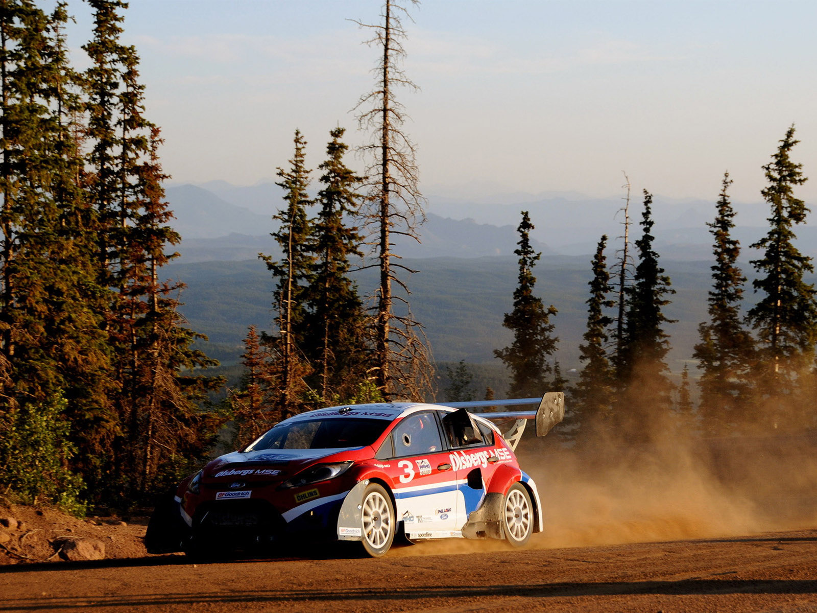 2009, Ford, Fiesta, Rallycross, Pikes, Peak, Race, Racing Wallpaper