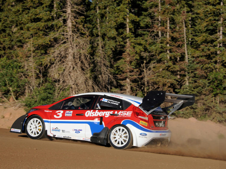 2009, Ford, Fiesta, Rallycross, Pikes, Peak, Race, Racing HD Wallpaper Desktop Background