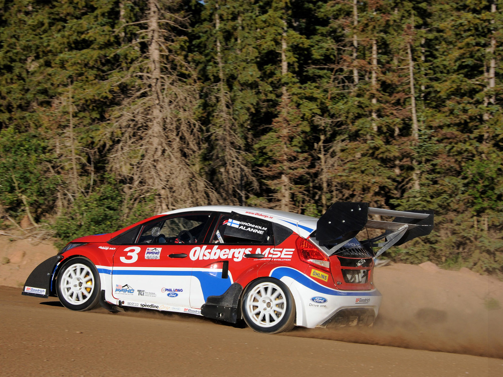 2009, Ford, Fiesta, Rallycross, Pikes, Peak, Race, Racing Wallpaper