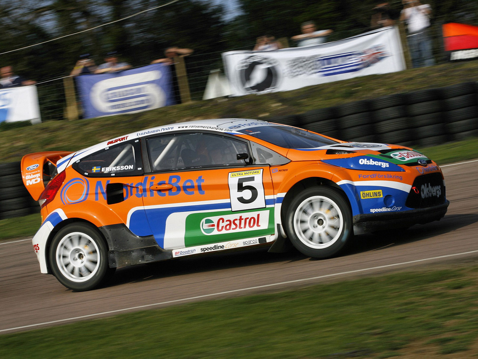 2009, Ford, Fiesta, Rallycross, Race, Racing Wallpaper