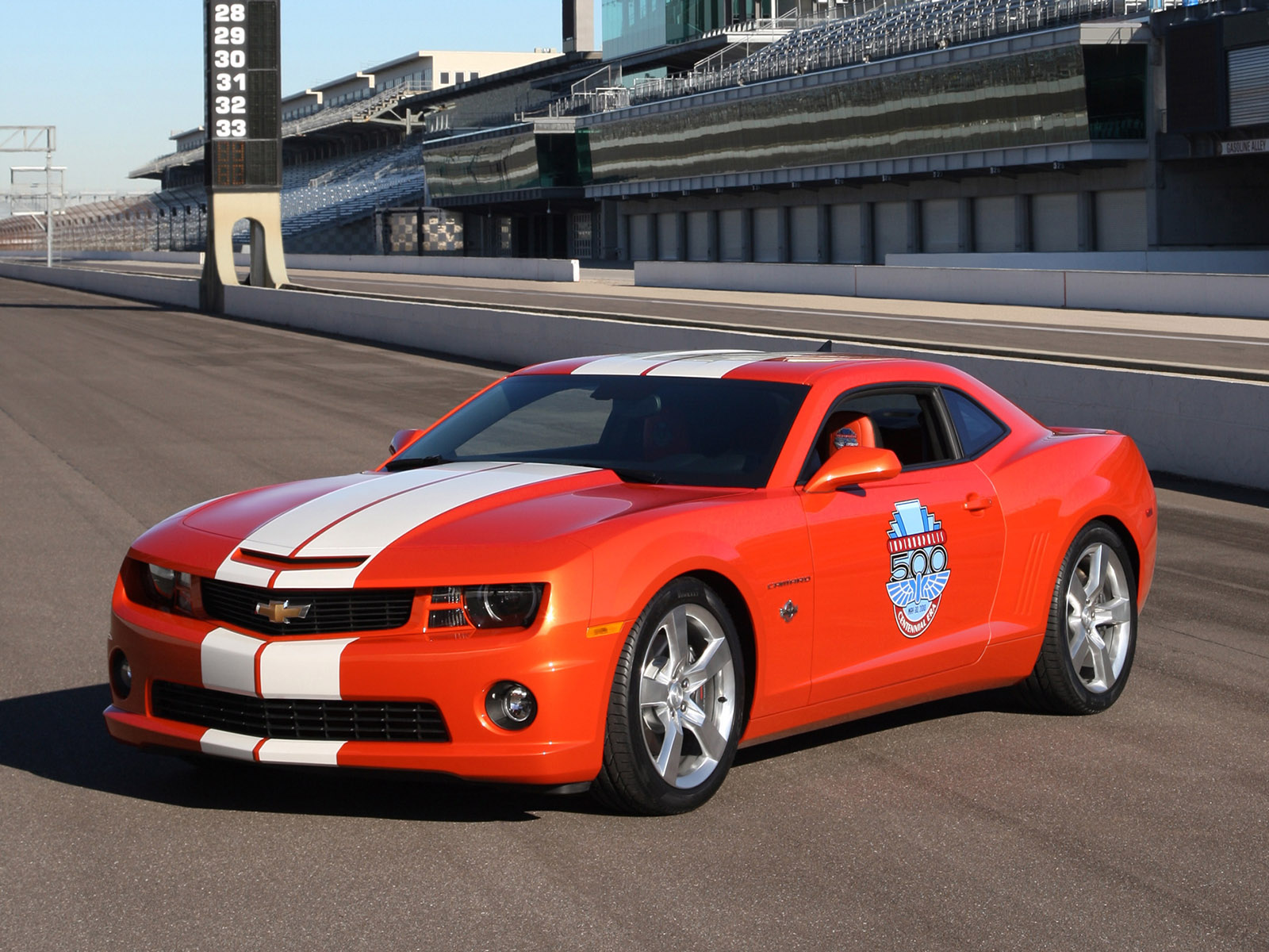 2010, Chevrolet, Camaro, Indianapolis, 500, Pace, Muscle, Race, Racing Wallpaper