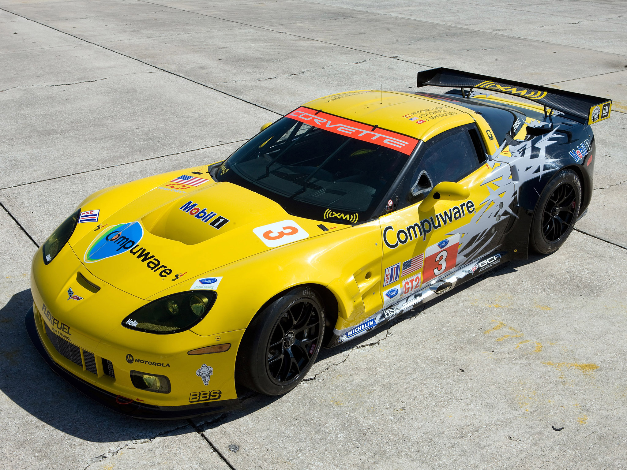 2010 Chevrolet Corvette C6 R Gt2 Race Racing Supercar Supercars