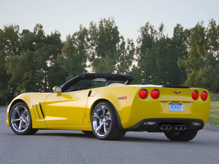 2010, Chevrolet, Corvette, Grand, Sport, Convertible, Muscle, Supercar, Supercars HD Wallpaper Desktop Background