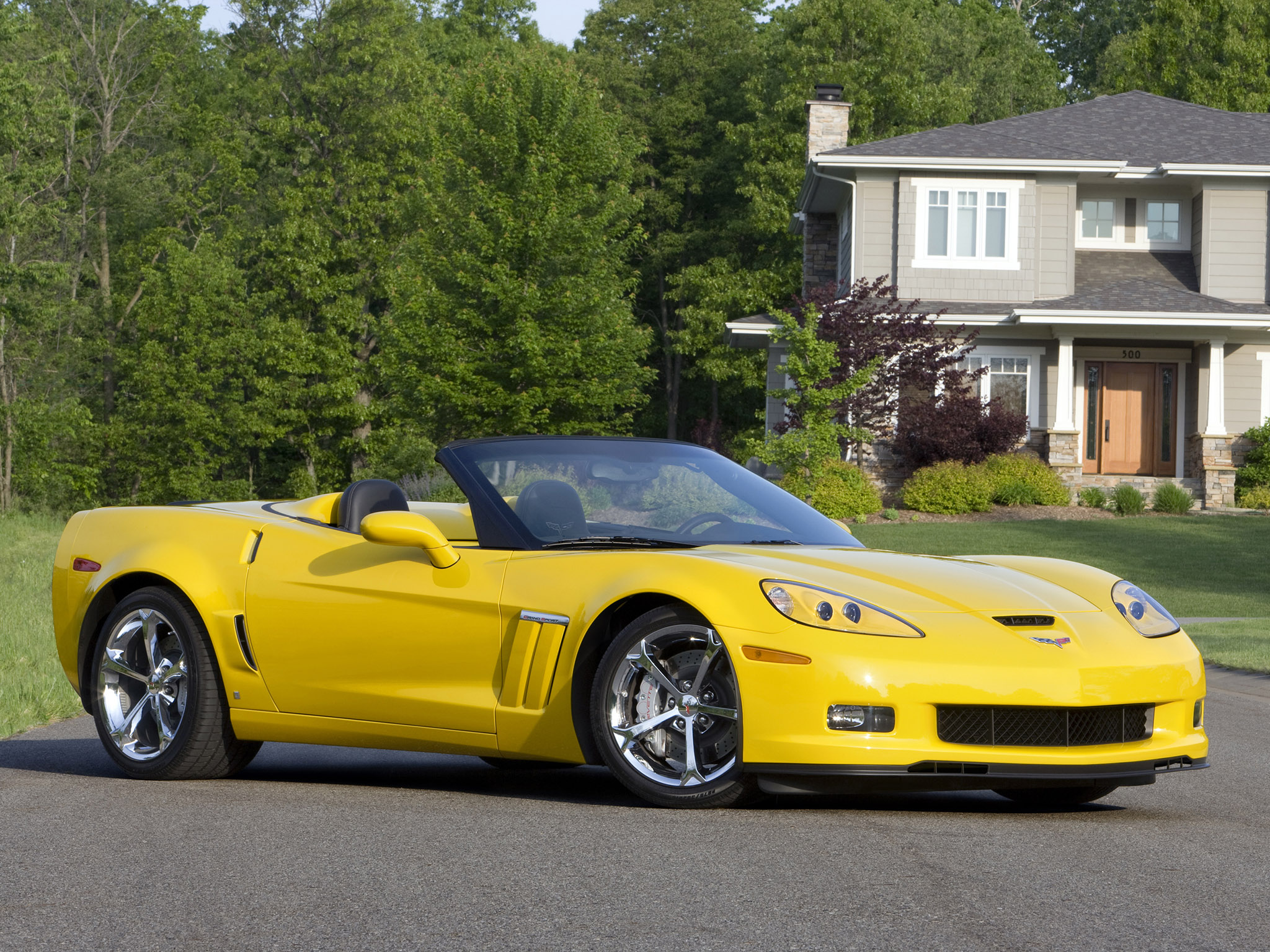 2010, Chevrolet, Corvette, Grand, Sport, Convertible, Muscle, Supercar, Supercars Wallpaper