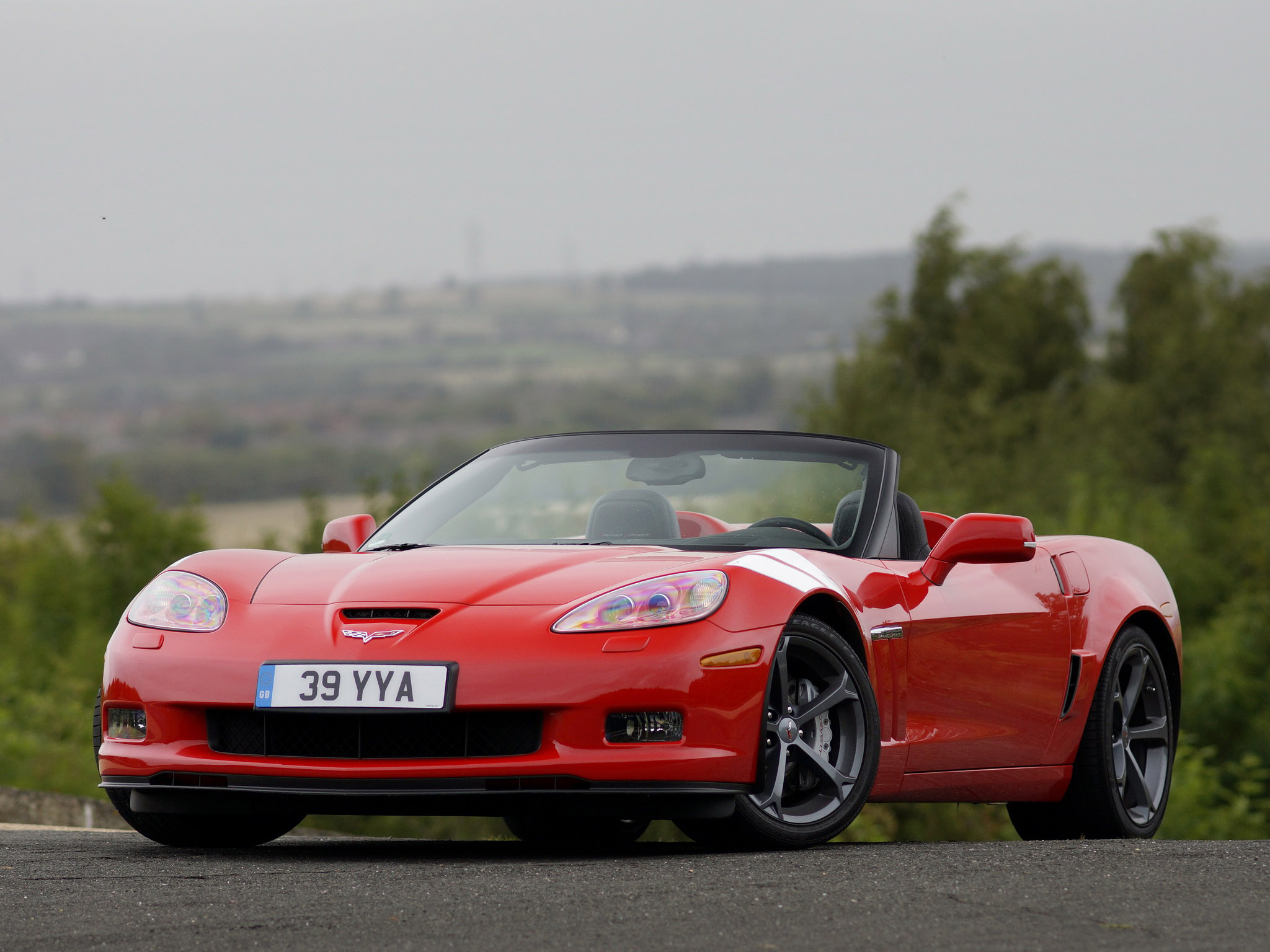 2010, Chevrolet, Corvette, Grand, Sport, Convertible, Muscle, Supercar, Supercars Wallpaper