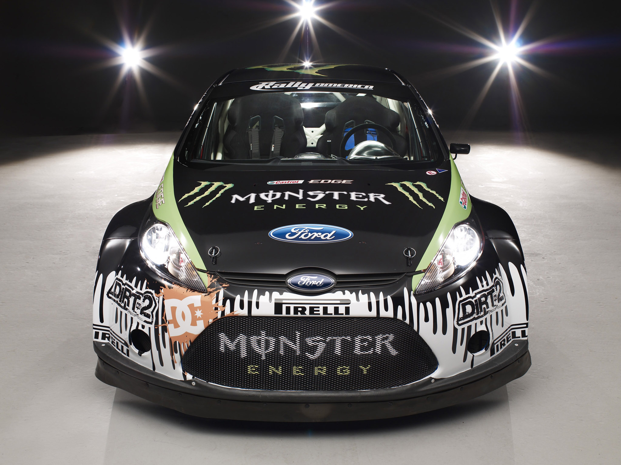 2010, Ford, Fiesta, Monster, World, Rally, Race, Racing, Tuning Wallpaper