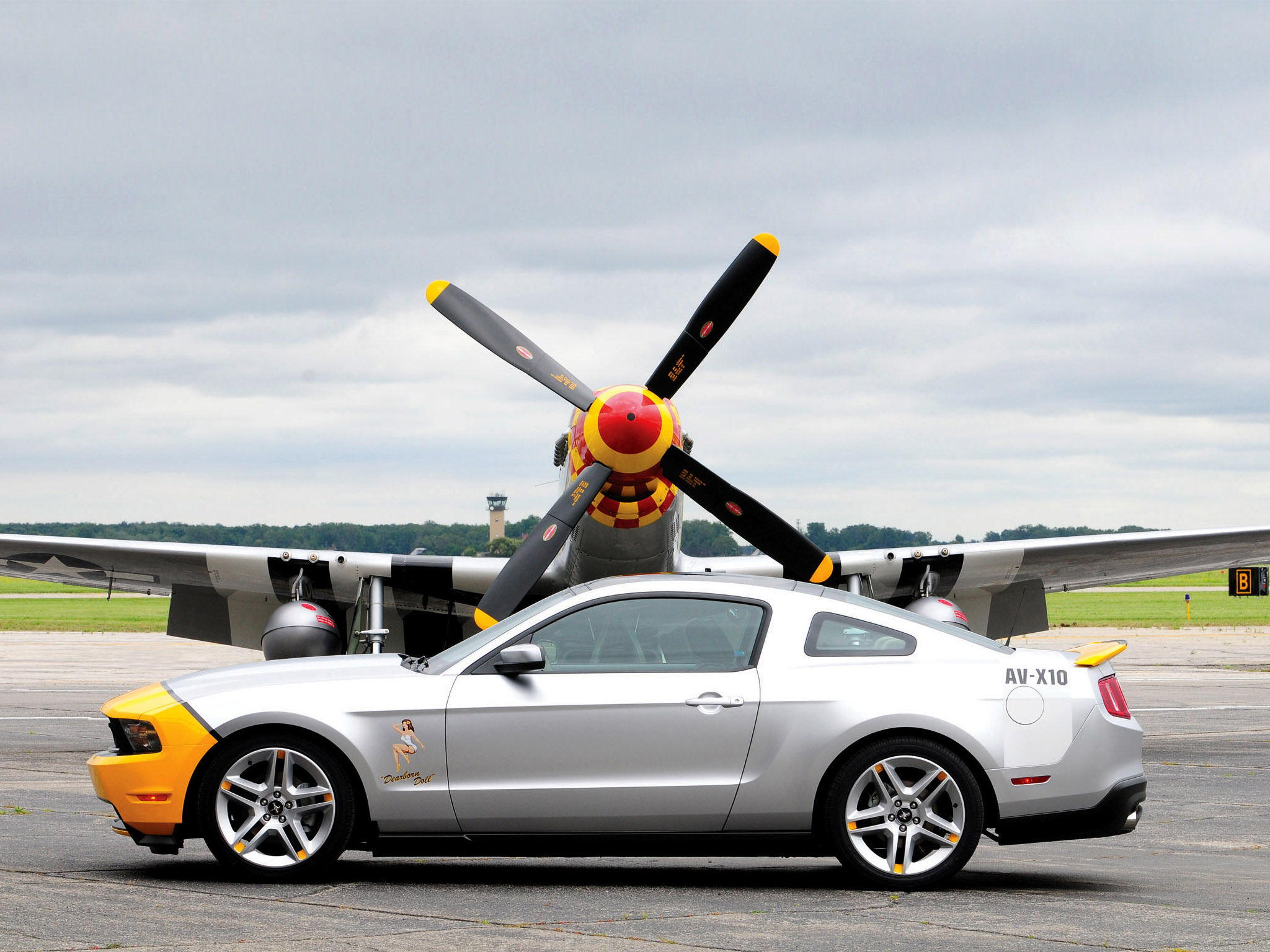 2010, Ford, Mustang, Av x10, Dearborn, Muscle, Tuning Wallpaper