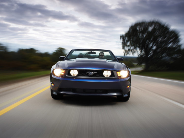 2010, Ford, Mustang, Convertible, Muscle HD Wallpaper Desktop Background