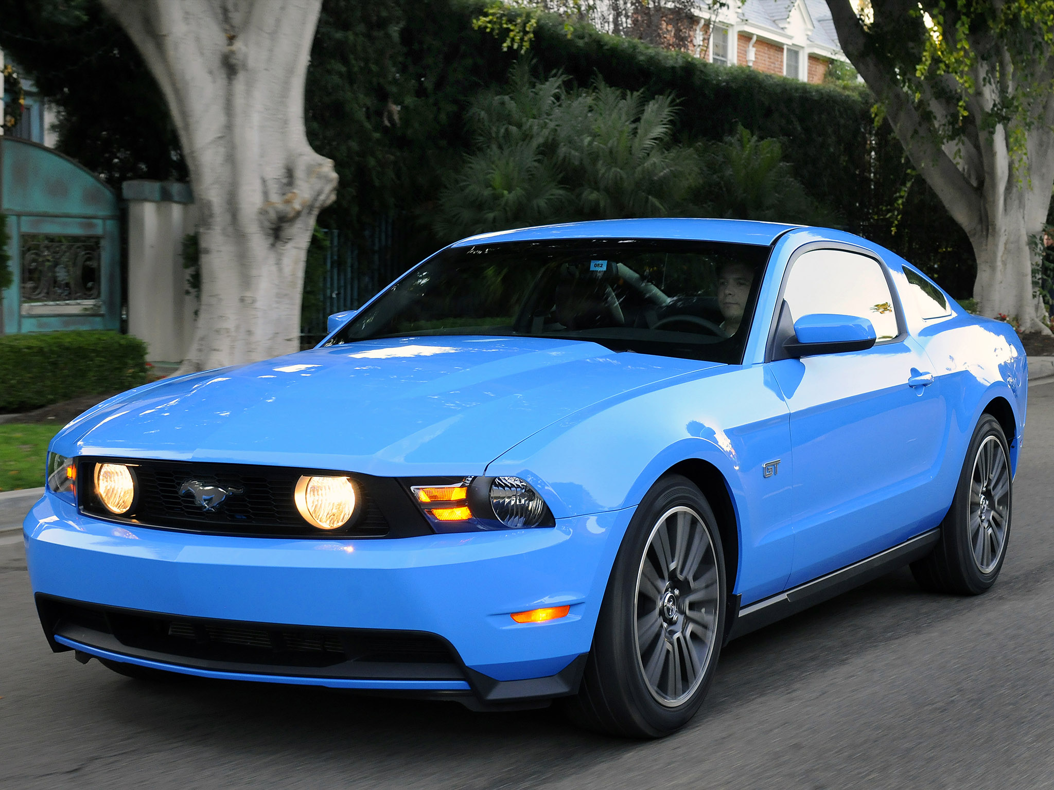 2010, Ford, Mustang, G t, Muscle Wallpaper