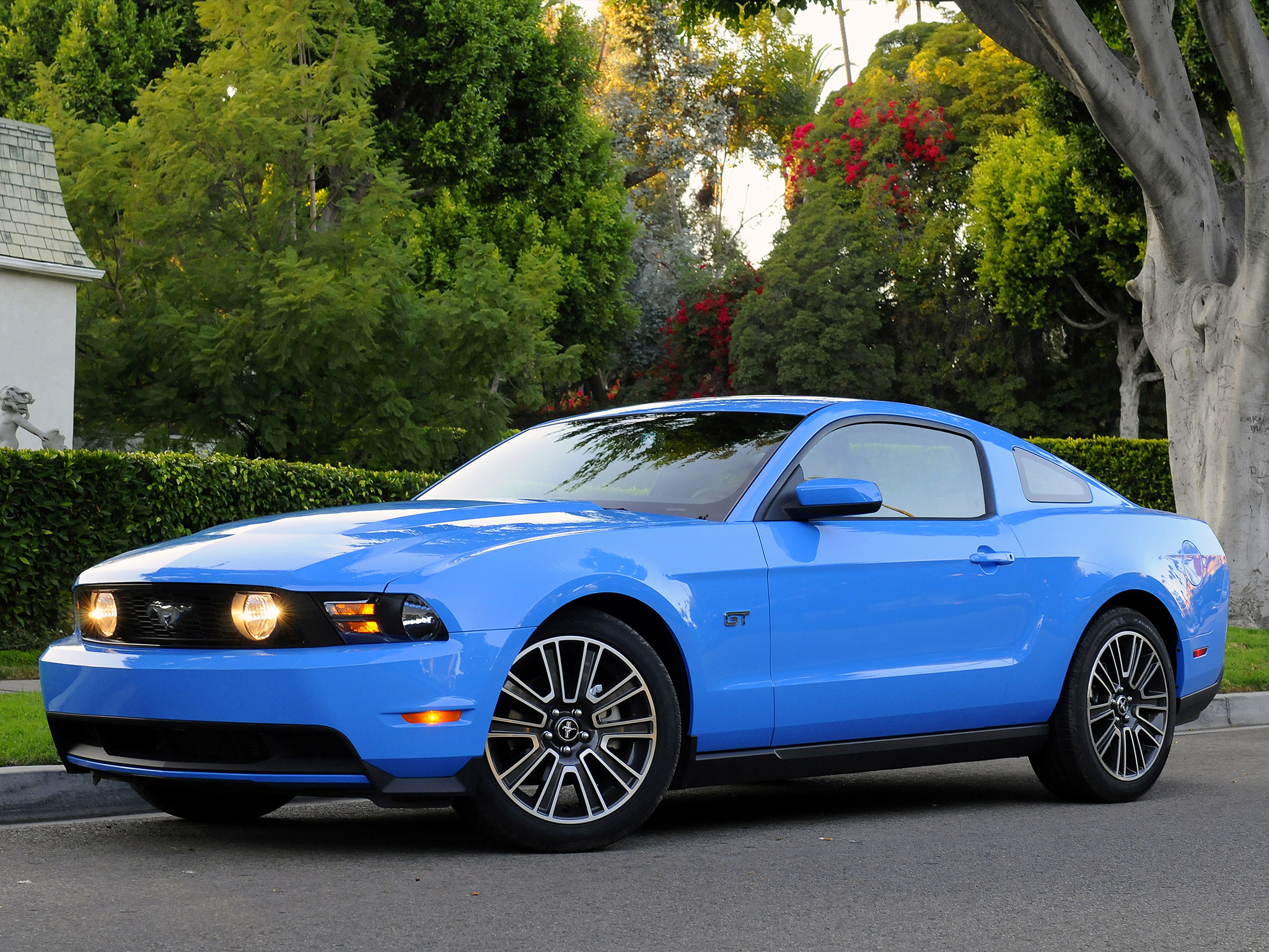 2010, Ford, Mustang, G t, Muscle Wallpaper