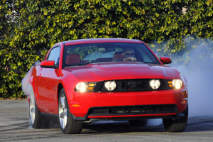 2010, Ford, Mustang, G t, Muscle, Burnout, Smoke