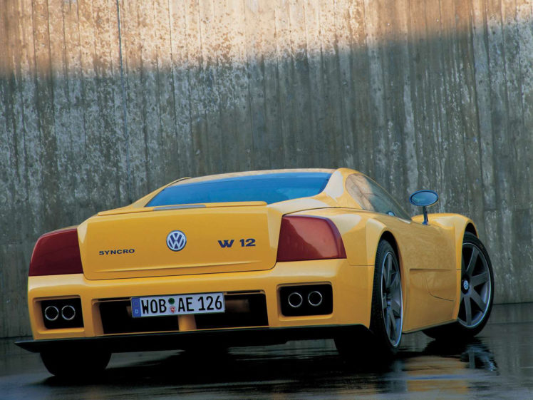 1998, Volkswagen, W12, Syncro, Concept, Supercar, Supercars HD Wallpaper Desktop Background