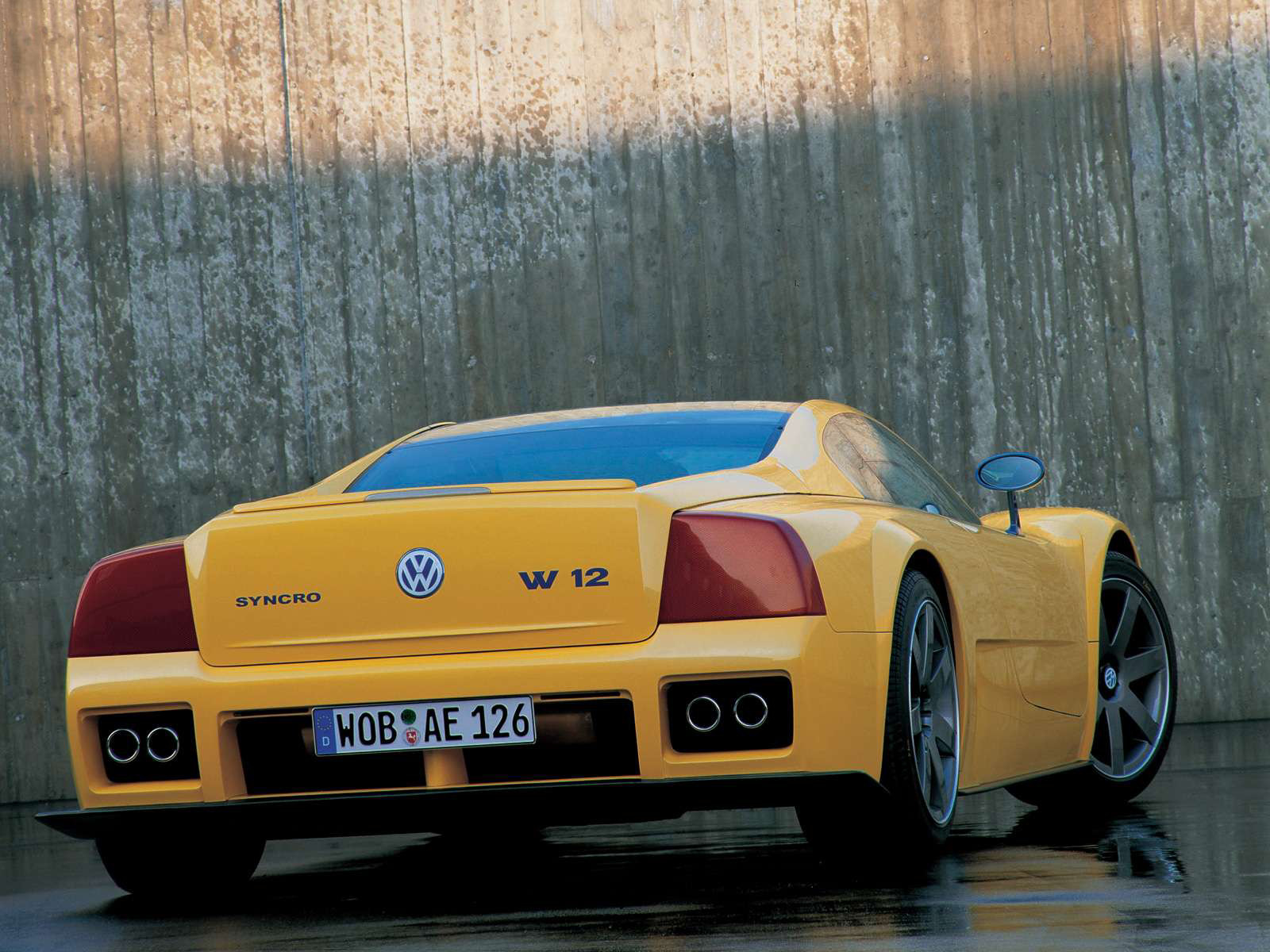 1998, Volkswagen, W12, Syncro, Concept, Supercar, Supercars Wallpaper