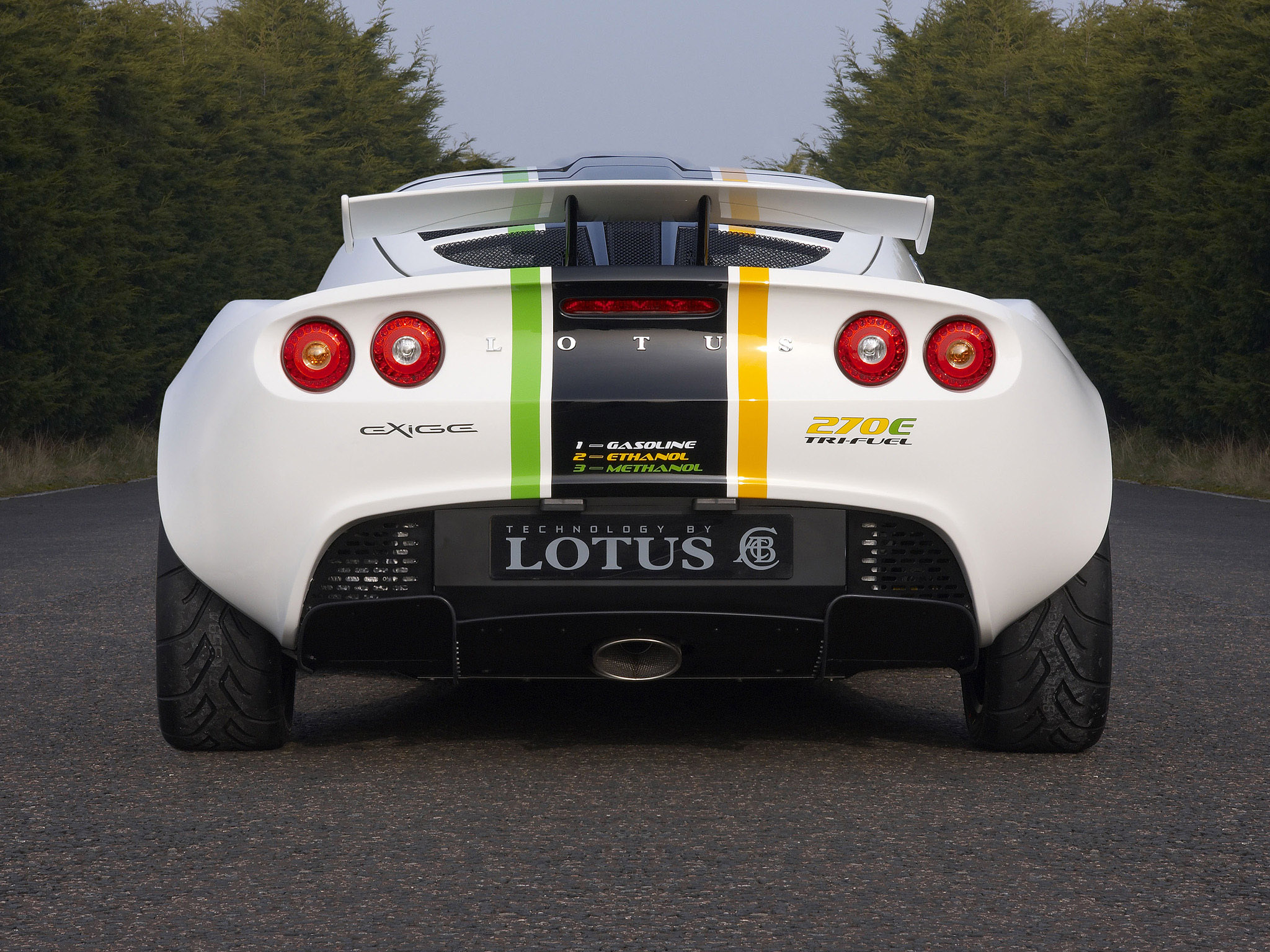 2008, Lotus, Exige, 270e, Trifuel, Concept, Supercar, Supercars Wallpaper