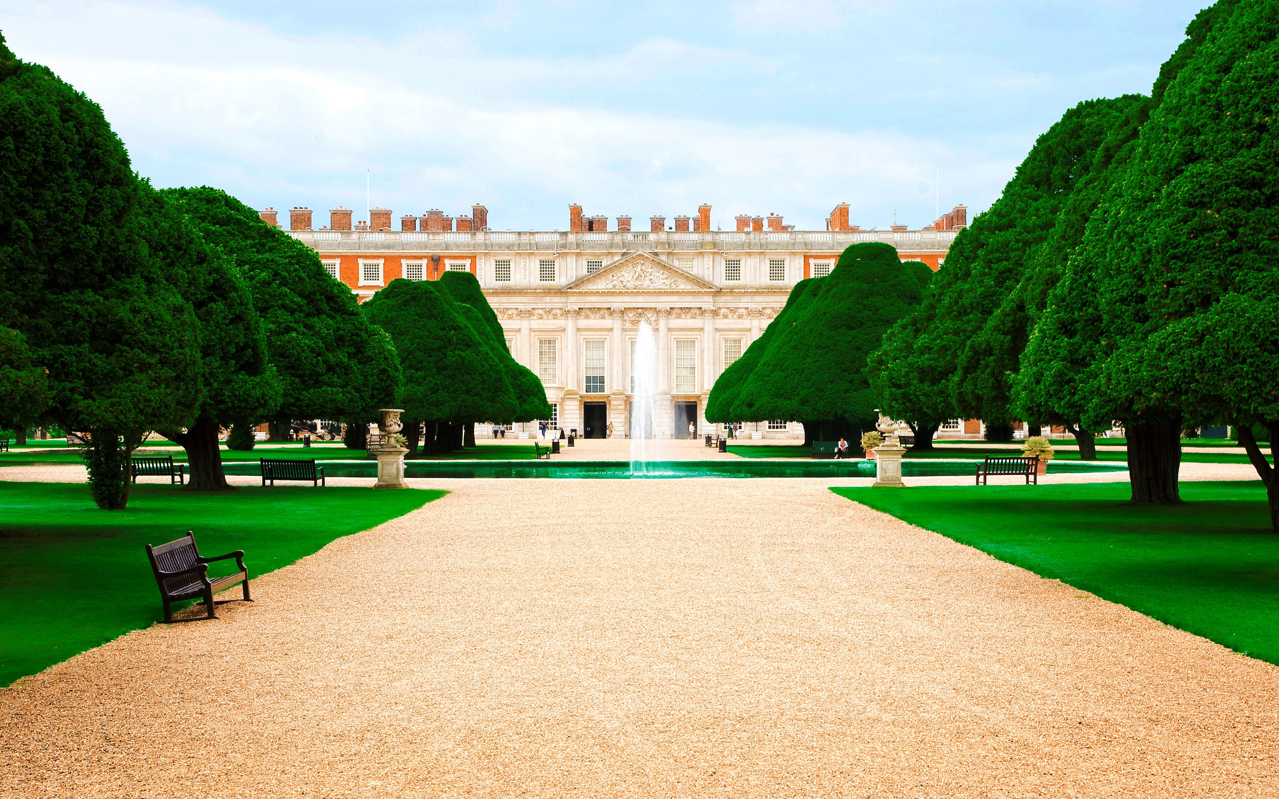 hampton, Court, Palace Wallpaper