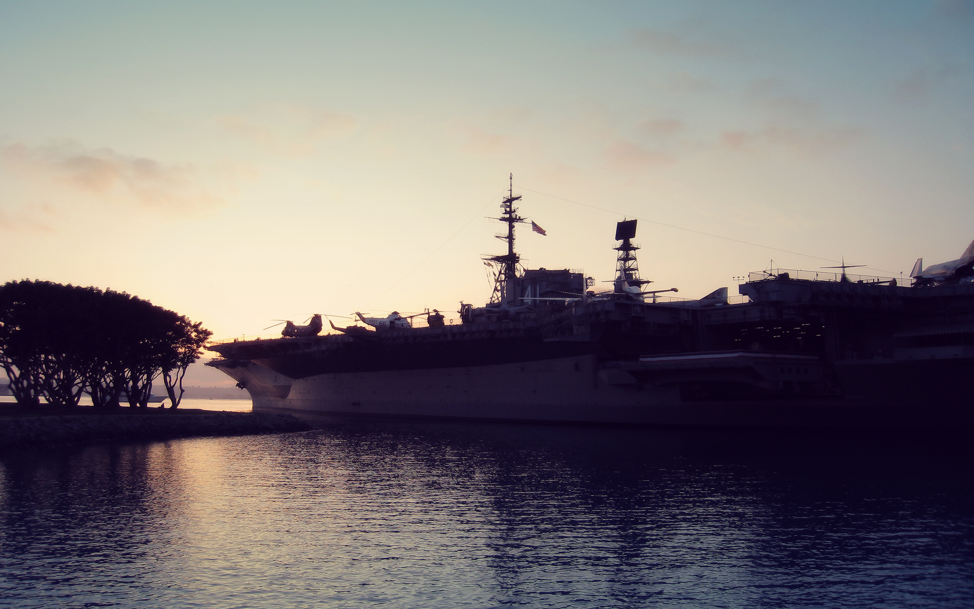 sunrise, Landscapes, San, Diego, Vehicles, Aircraft, Carriers Wallpaper