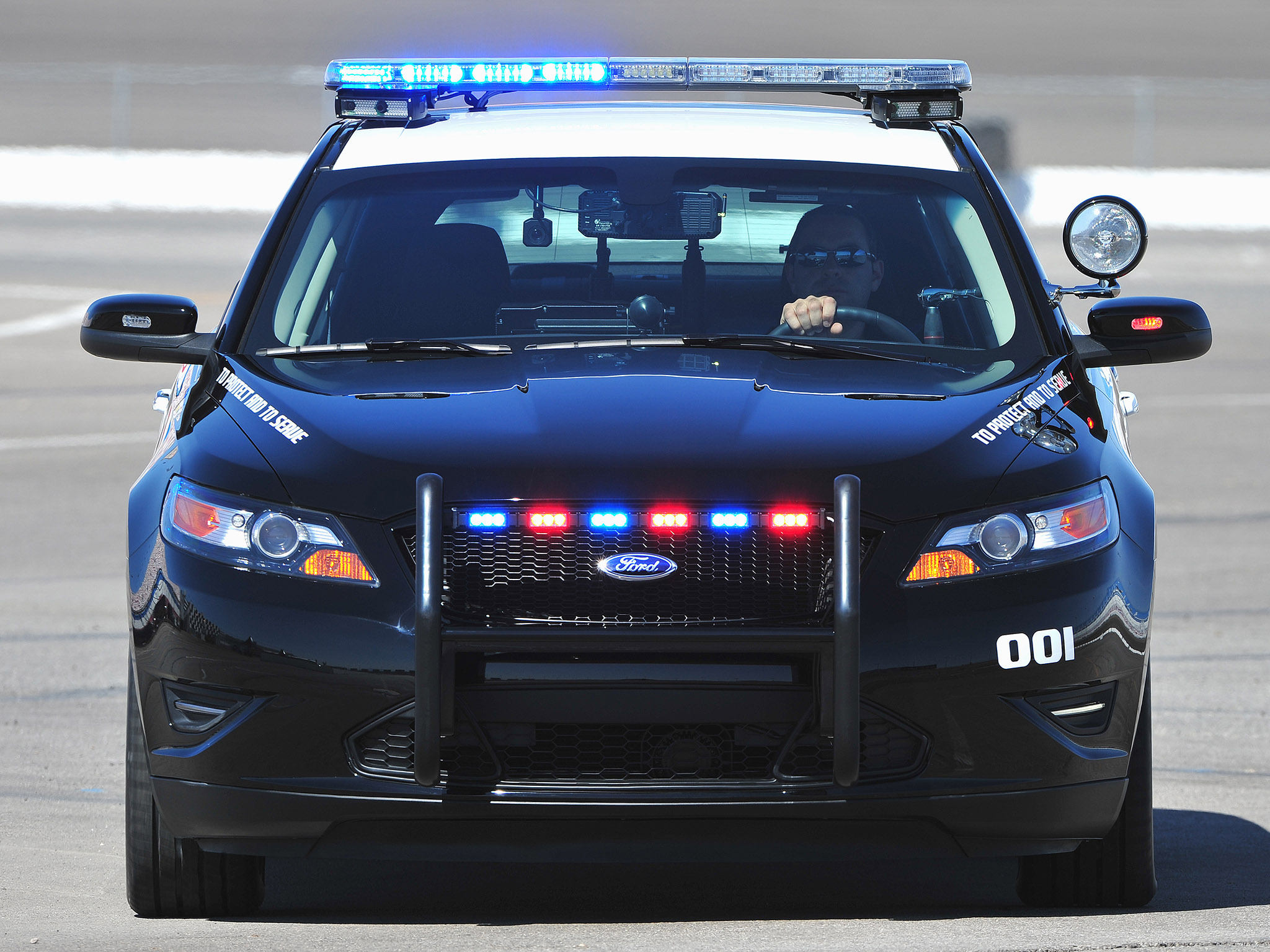 2012, Ford, Interceptor, Police, Concept, Muscle Wallpaper