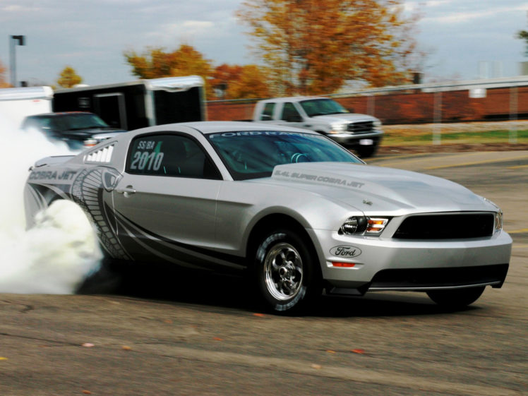 2012, Ford, Mustang, Cobra, Jet, Muscle, Hot, Rod, Rods, Drag, Racing, Race, Burnout, Smoke HD Wallpaper Desktop Background