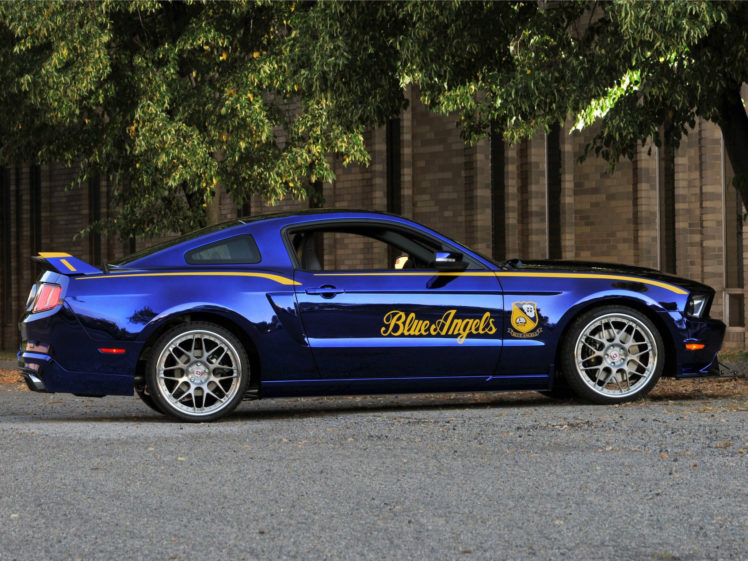 2012, Ford, Mustang, G t, Blue, Angels, Muscle, Supercar, Supercars, Fd HD Wallpaper Desktop Background
