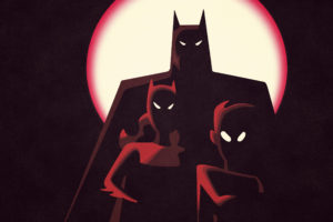 batman, Robin, Batgirl