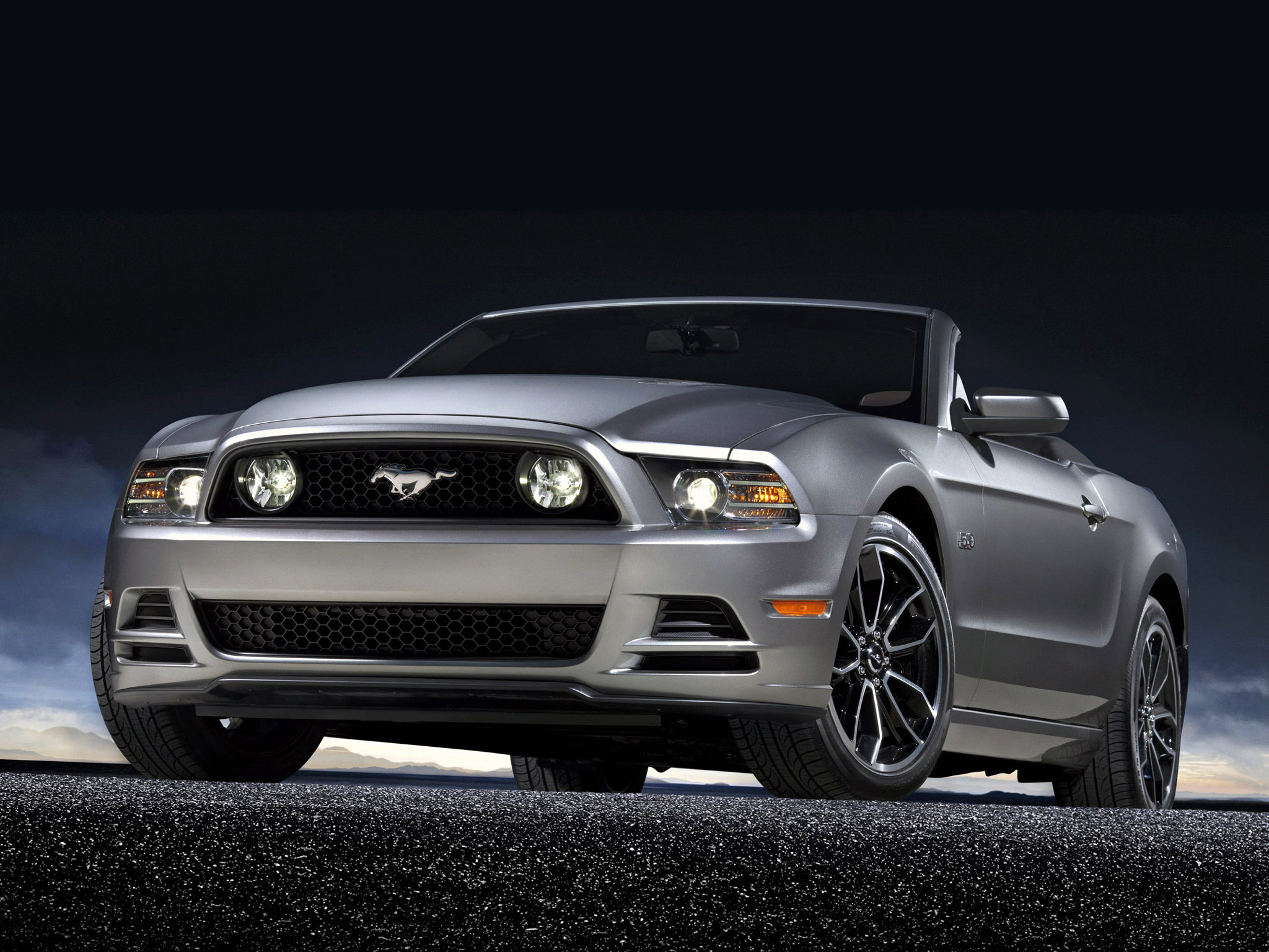 2013, Ford, Mustang, 5, 0, Gt, Convertible, Muscle Wallpaper