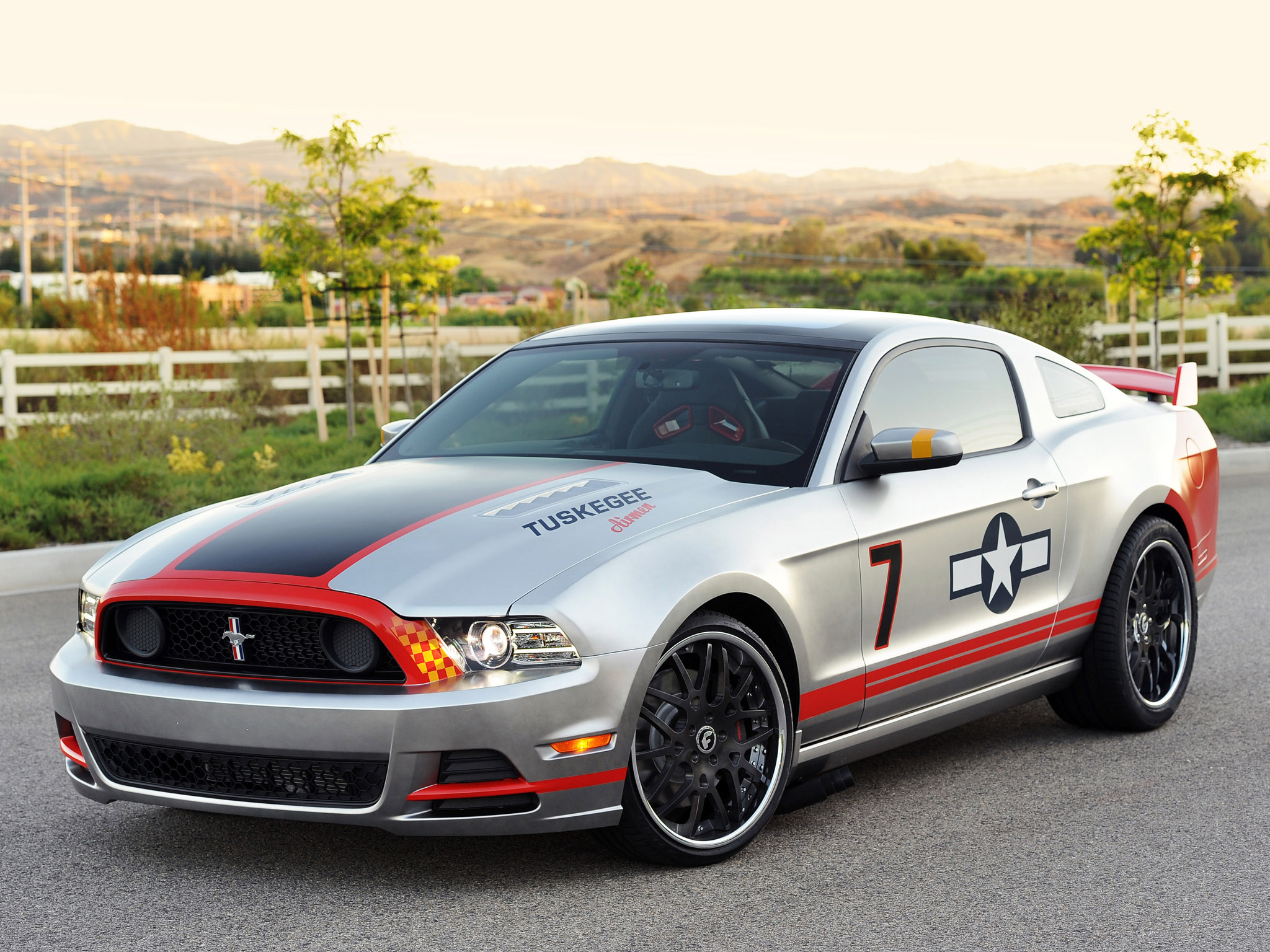 2013, Ford, Mustang, Gt, Red, Tails, Muscle, Tuning Wallpaper