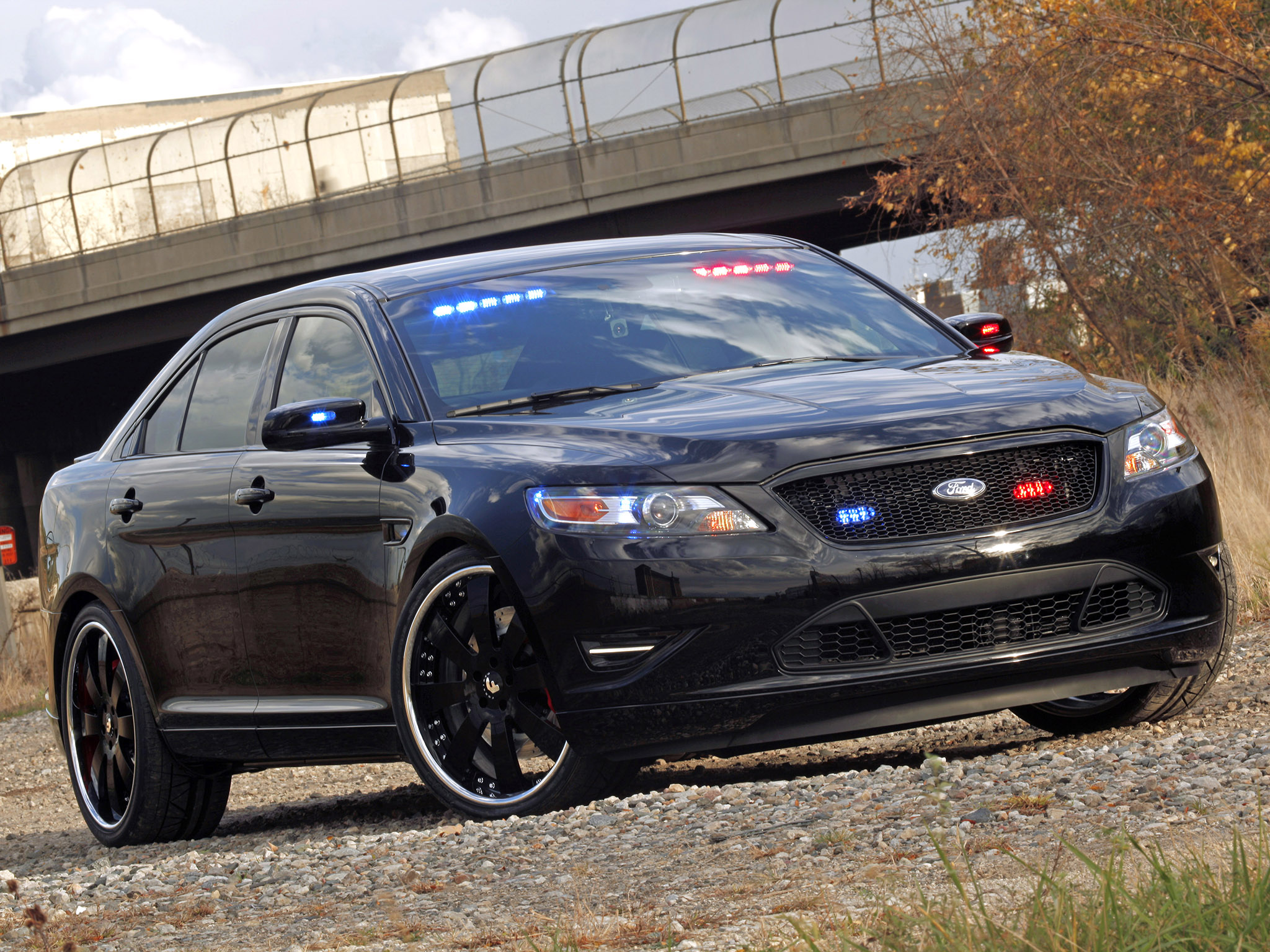 2013, Ford, Stealth, Police, Interceptor, Muscle Wallpaper