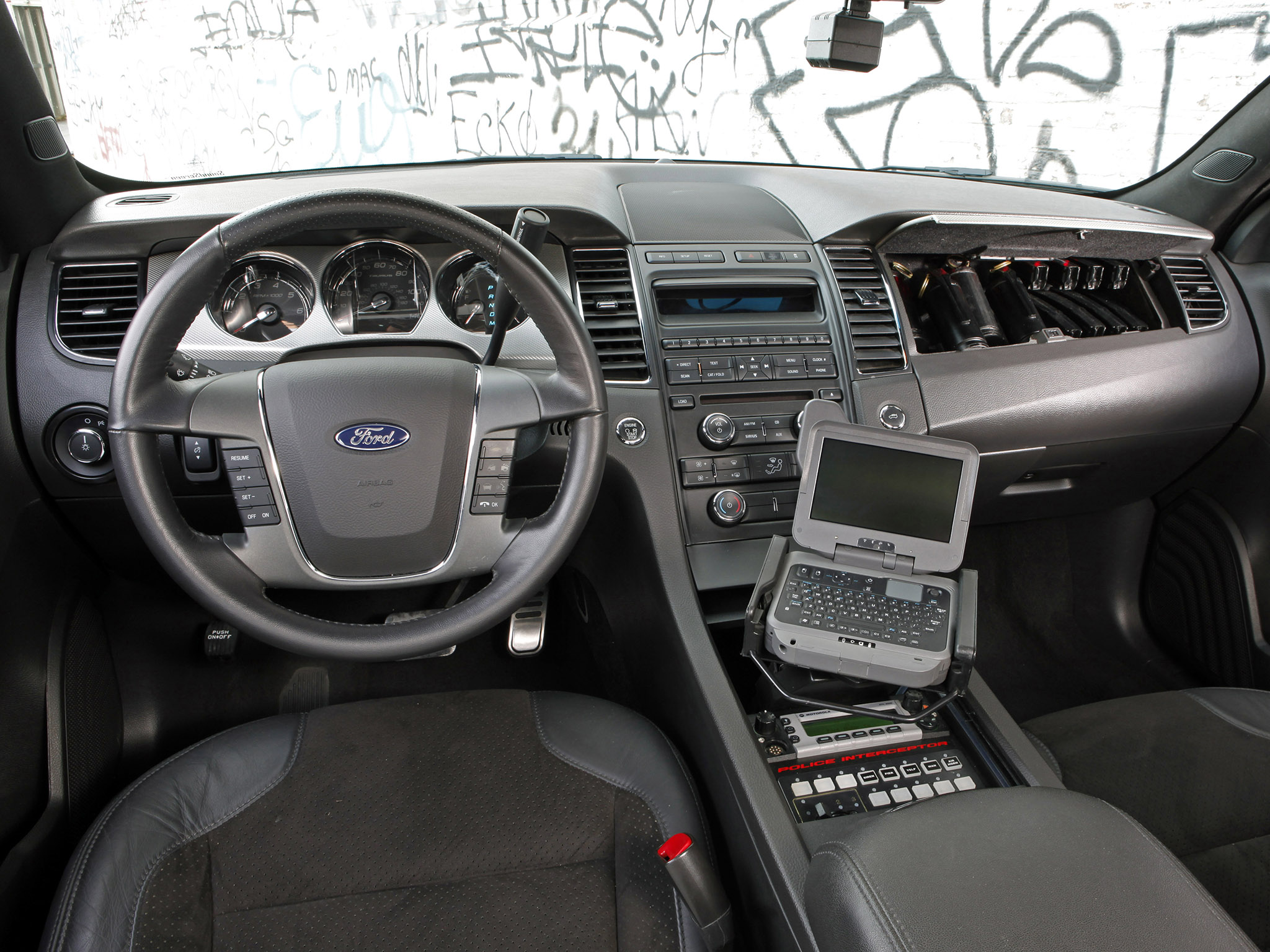2013, Ford, Stealth, Police, Interceptor, Muscle, Interior, Computer Wallpaper