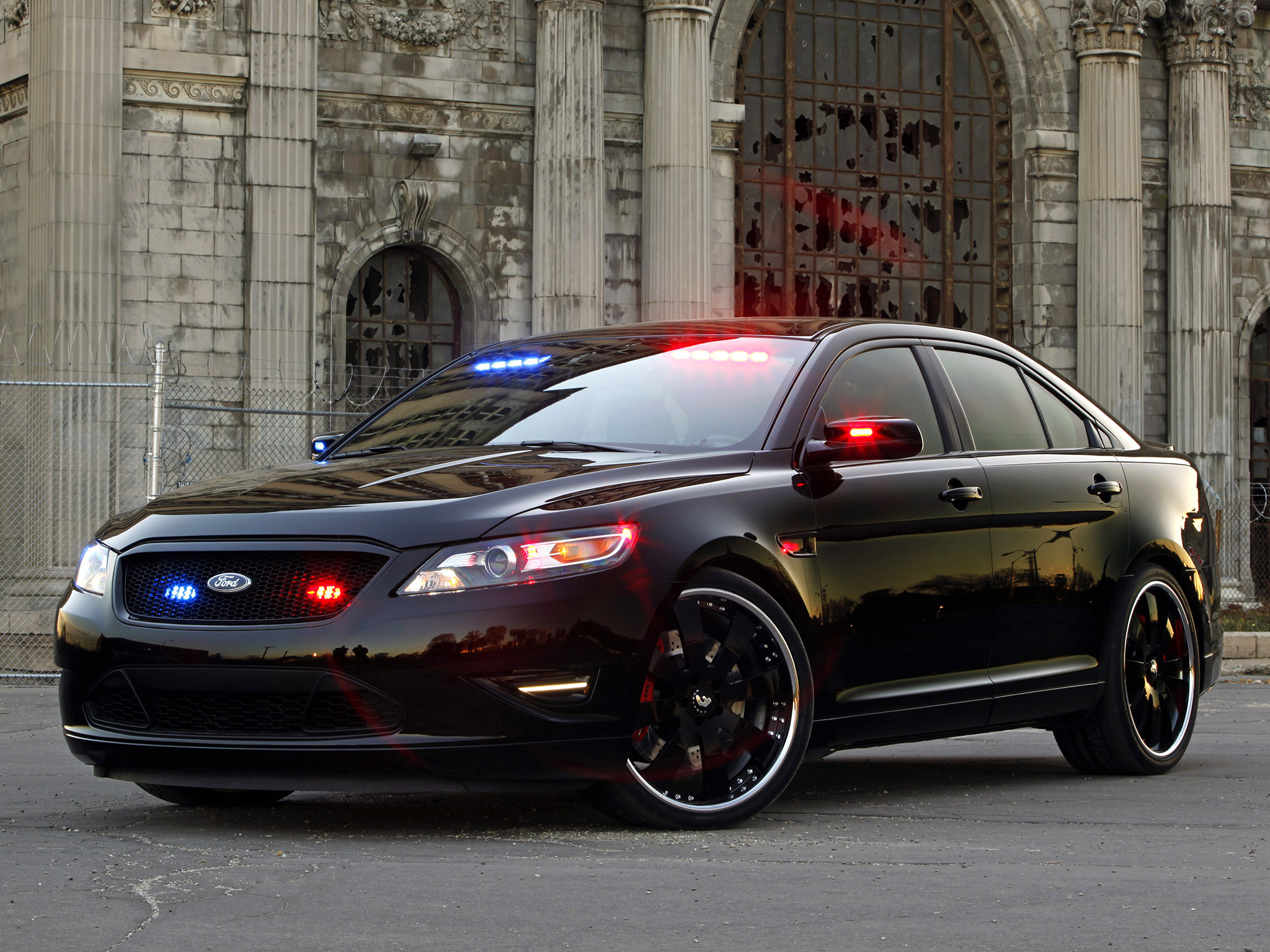 2013, Ford, Stealth, Police, Interceptor, Muscle Wallpaper