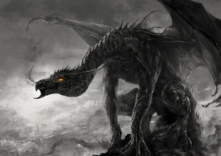 dragons, Fantasy, Dragon HD Wallpaper Desktop Background