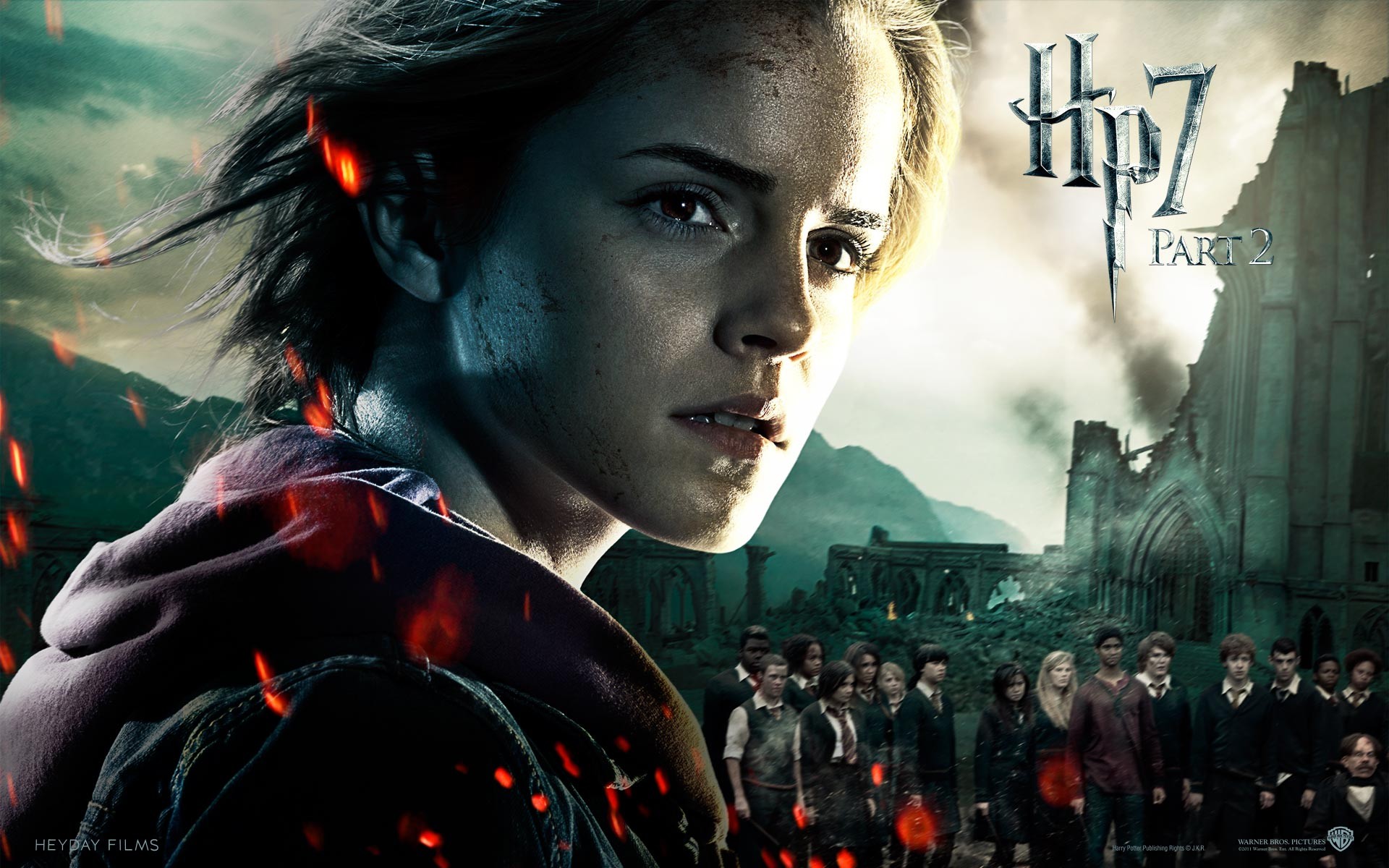 fantasy, Emma, Watson, Movies, Film, Harry, Potter, Magic, Harry, Potter, And, The, Deathly, Hallows, Hermione, Granger, Movie, Posters Wallpaper