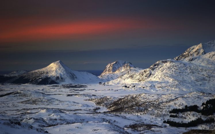 mountains, Landscapes, Winter, Landscapes HD Wallpaper Desktop Background