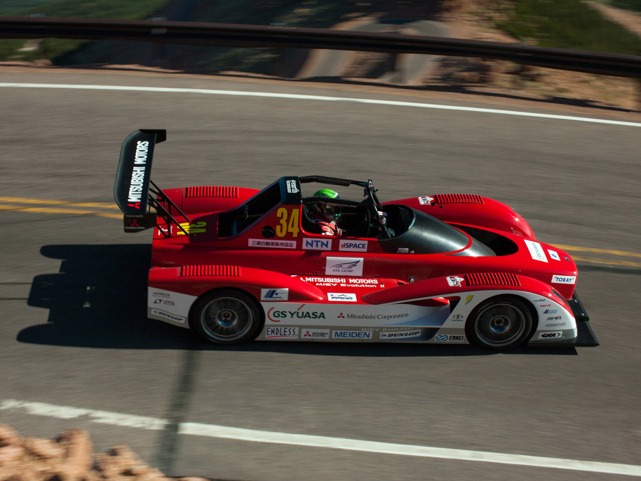 2013, Mitsubishi, Miev, Evolution, Ii, Electric, Pikes, Peak, Race, Racing Wallpaper