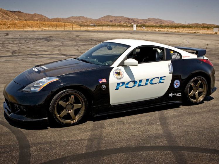 2004, Nismo, Nissan, 350z, Police, 33z, Tuning HD Wallpaper Desktop Background