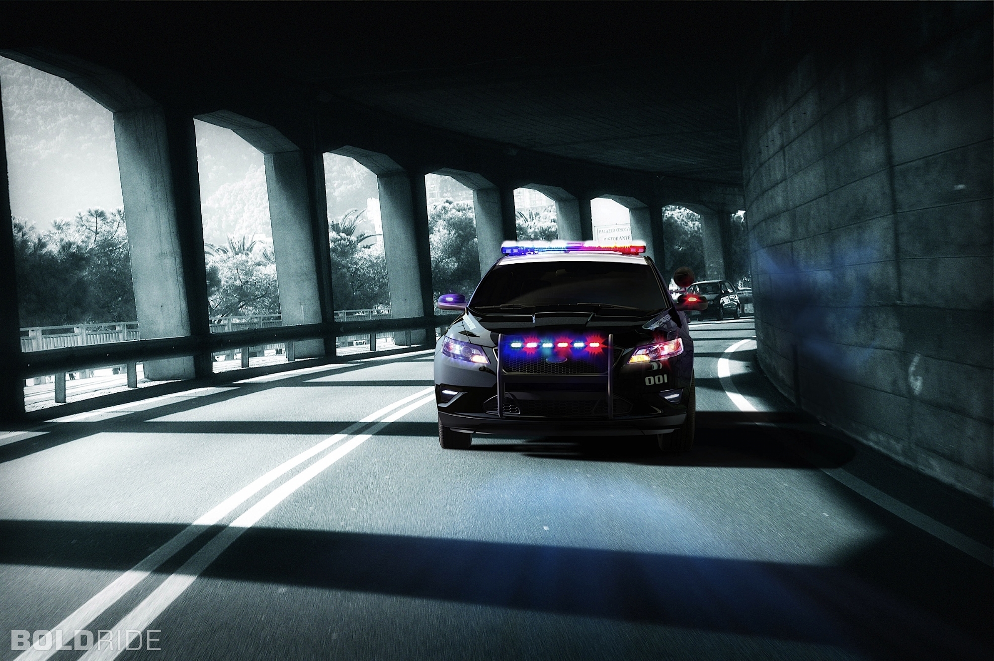 2010, Ford, Police, Interceptor, Muscle Wallpaper