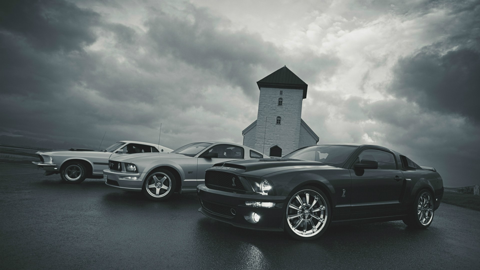 ford, Mustang, Muscle, Classic Wallpaper