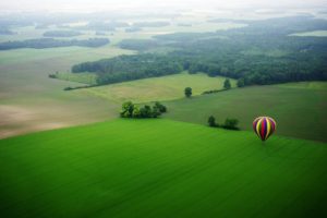 landscape, Field, Green, Ballon, Balloons, Mood, Scenic, Sports, Sport