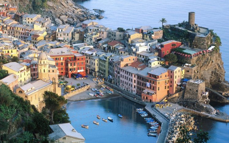 cityscapes, Italy, Cinque, Terre, Cities, Vernazza, Liguria HD Wallpaper Desktop Background