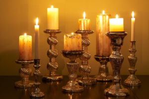 candles, Candle, Holders, Flame, Light, Fire, Bokeh