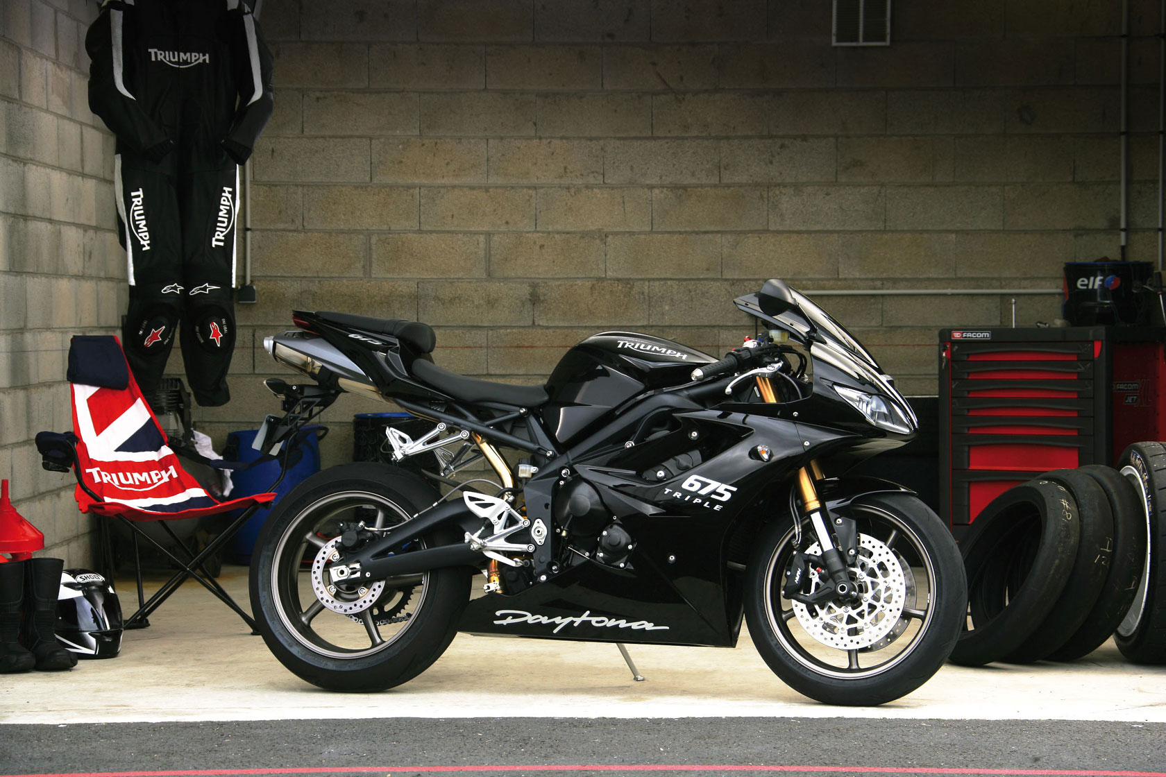 2009, Triumph, Daytona, 675 Wallpaper