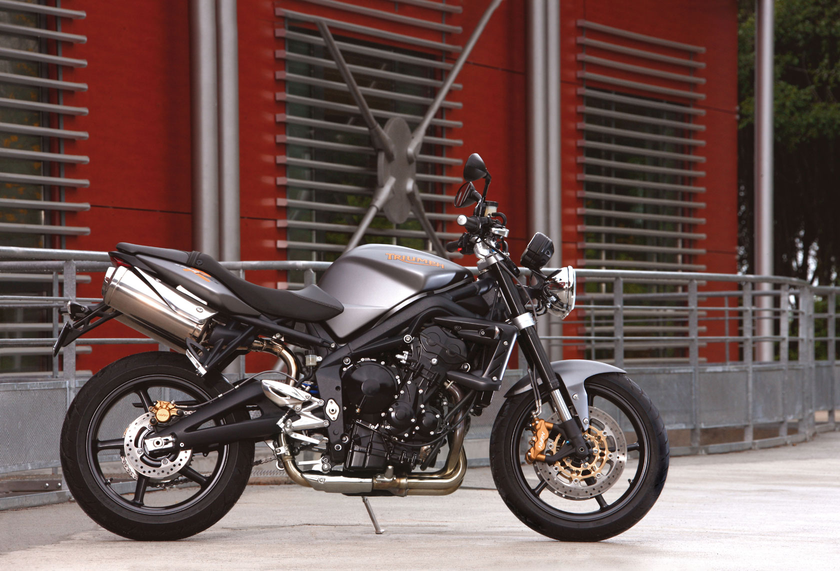 2009, Triumph, Street, Triple, R Wallpaper