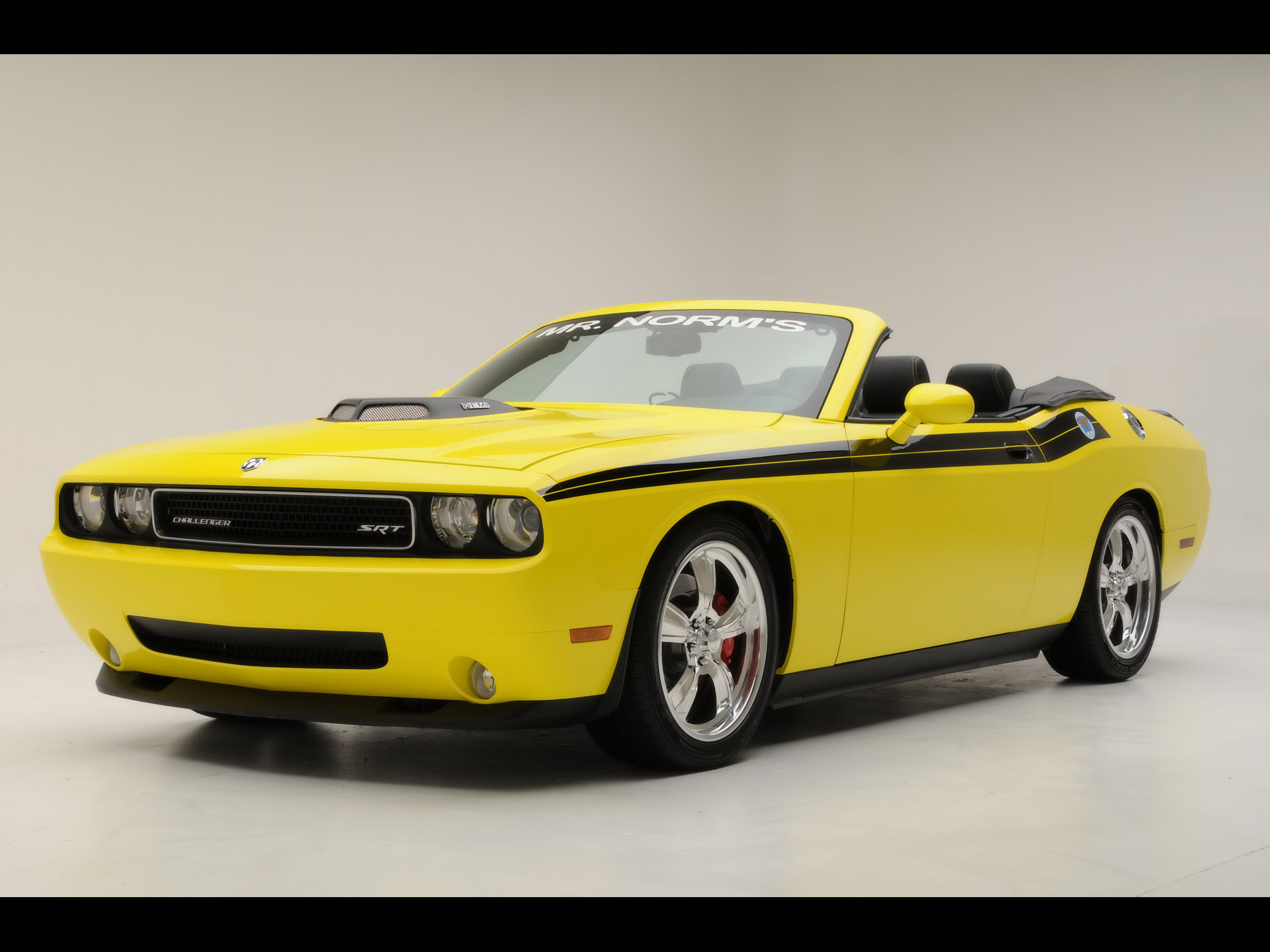 2009, 426, Hemi, Dodge, Challenger, Convertible, Muscle Wallpaper