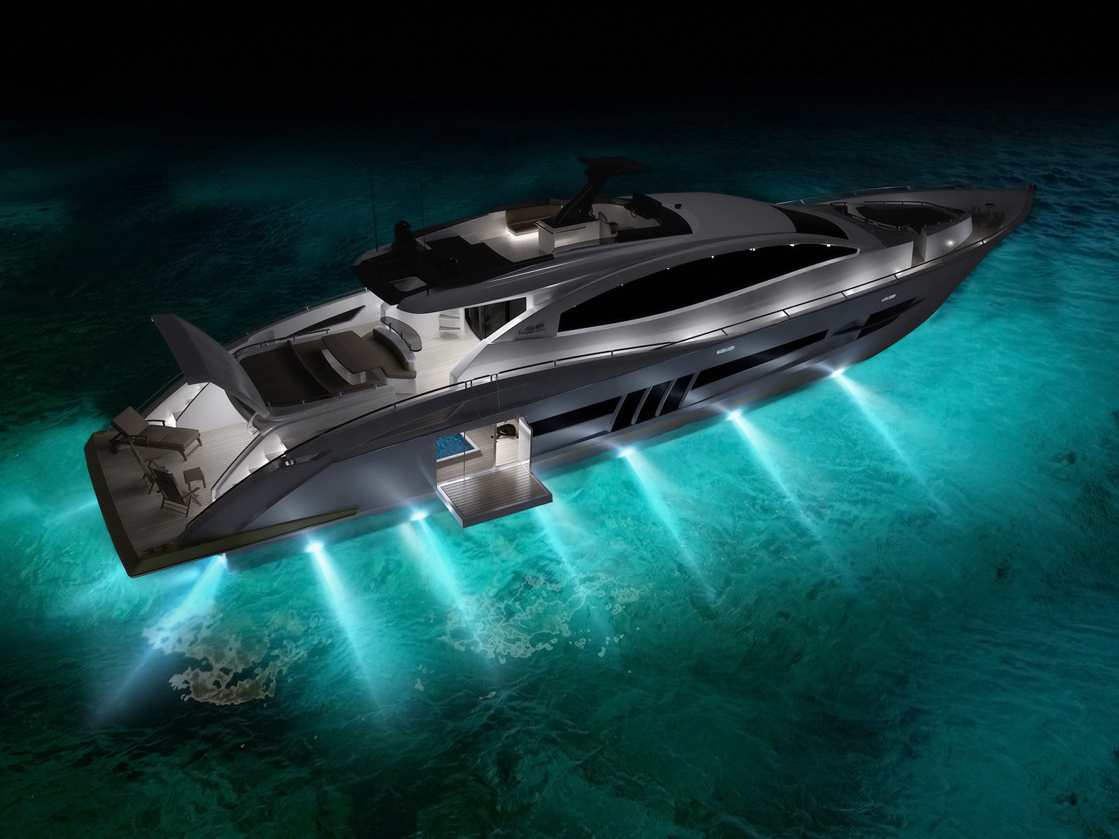 2009, Lazzara, Yachts, Lsx, Ninety, Two, Luxury, Boat, Boats, Ship, Ships, Yacht Wallpaper