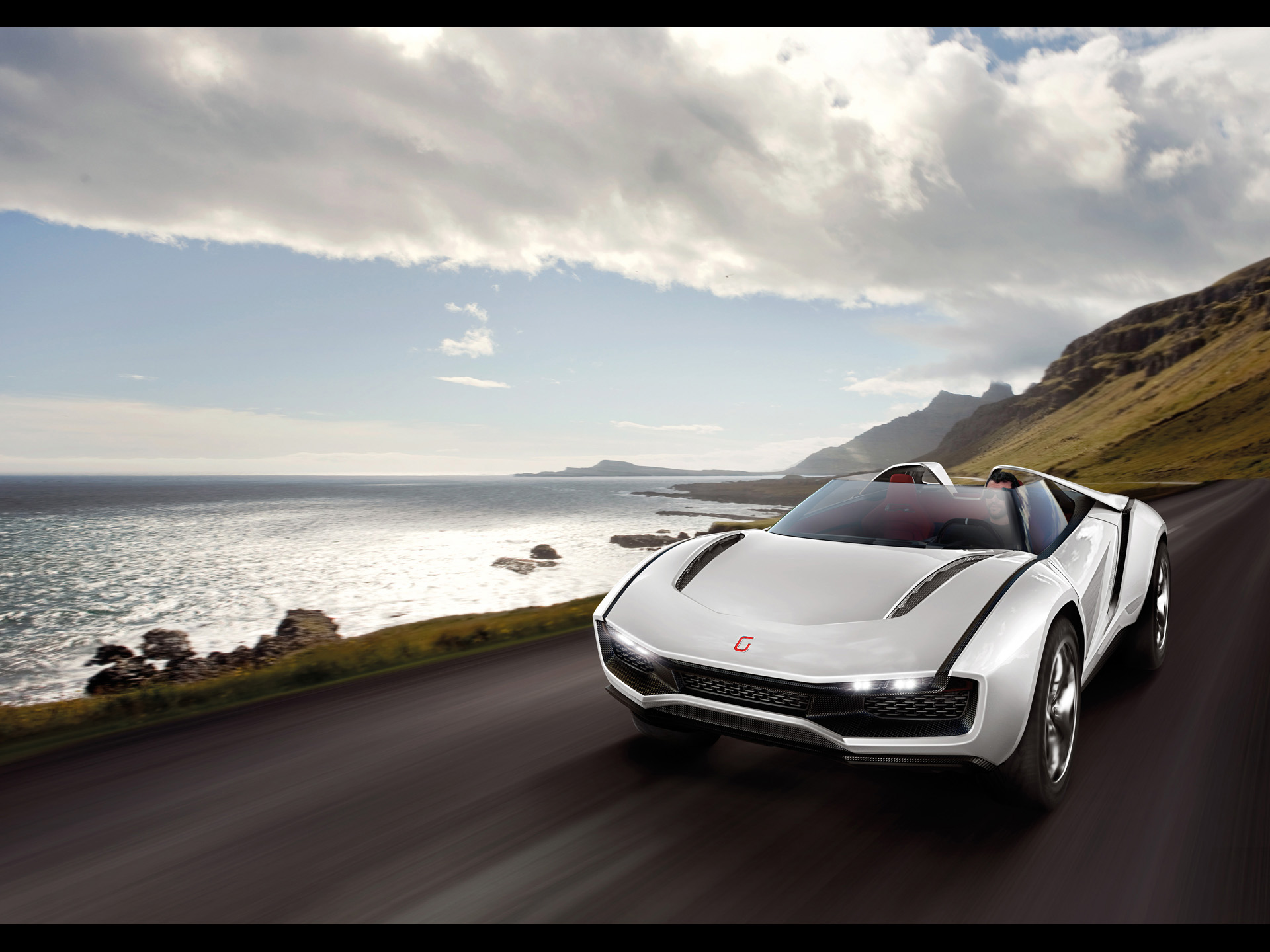 2013, Italdesign, Giugiaro, Parcour, Roadster, Concept, Supercar, Supercars Wallpaper